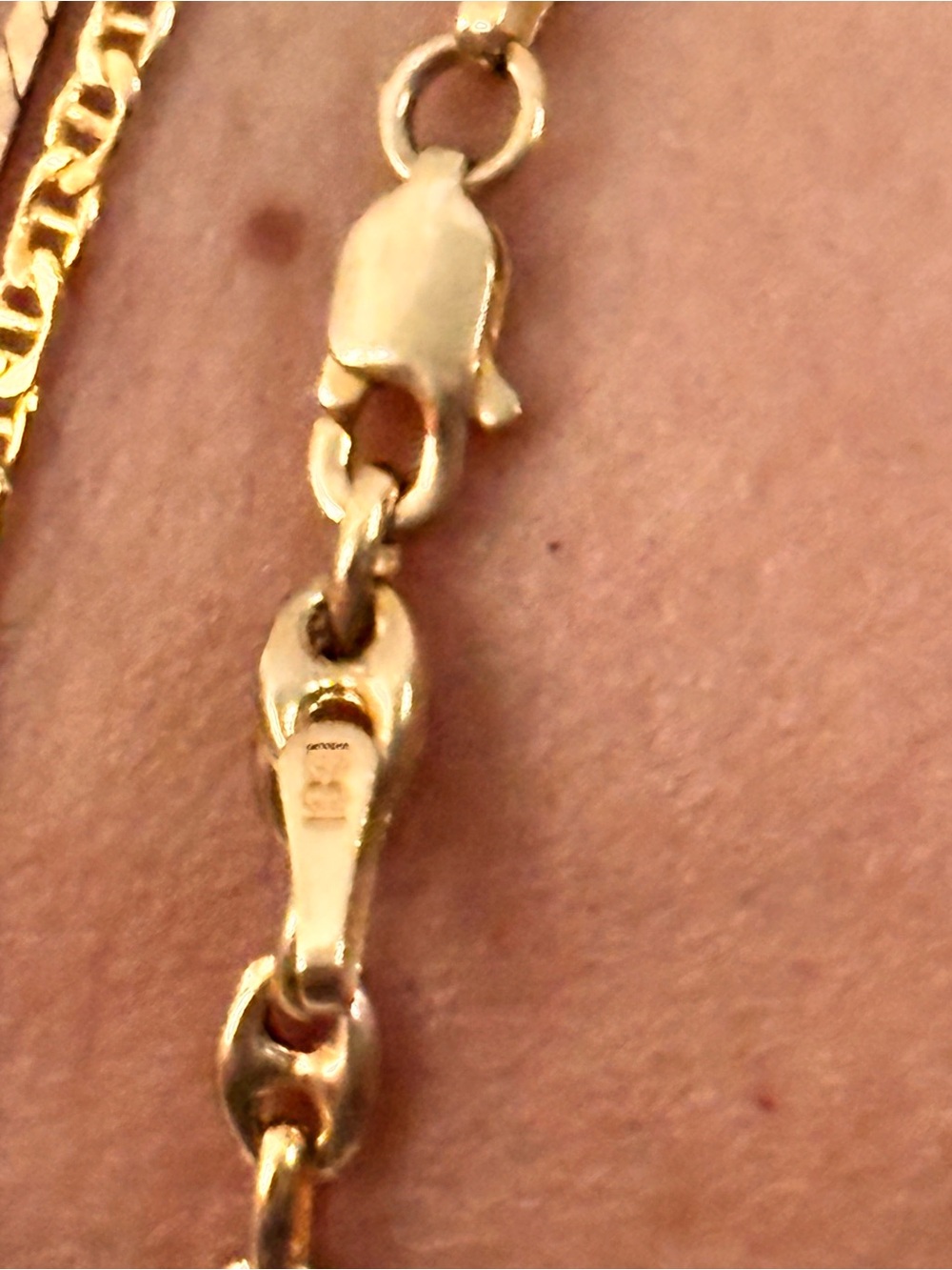 10k Yellow Gold 7” Gucci Puff Mariner Bracelet NEW Made in Italy - Picture 6 of 8